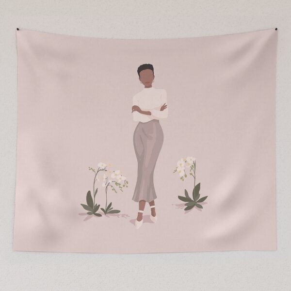 Item preview, Grace Portrait - Greige designed and sold by belamar.