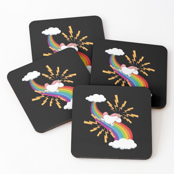 Item preview, Unicorn thunder rainobow road designed and sold by Phoenix-27.