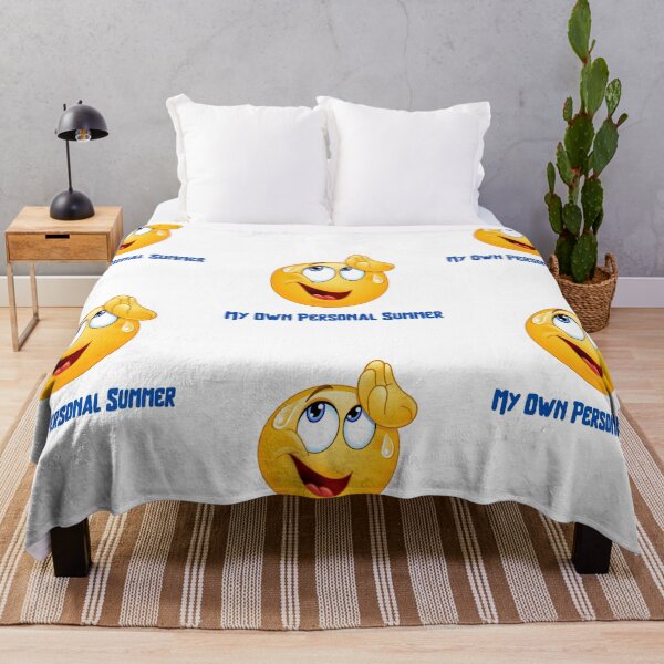 Item preview,  My Own Personal Summer-Funny Overheated Yellow Face Charcter designed and sold by Trendi61.
