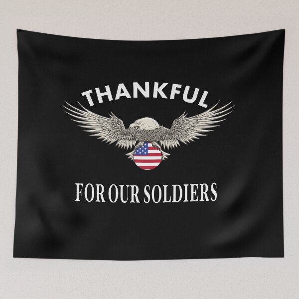 Item preview, Thankful for military and veterans  designed and sold by PinnockDesigns.