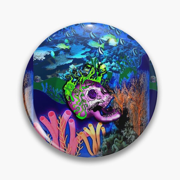 Item preview, espdzines Ocean skull deep 6 designed and sold by EspDzines.