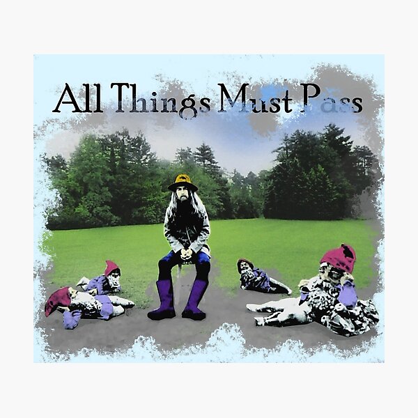 All Things Must Pass Album Photographic Print
