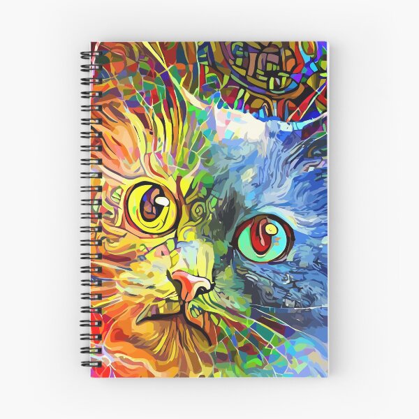 Item preview, Abstract Art Of Cat Painting - Alicia Gaugar designed and sold by AR Studios.
