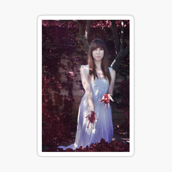 Red Forest Sticker