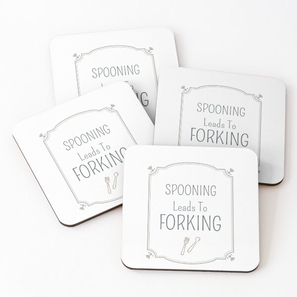 Item preview, Spooning Leads to Forking designed and sold by PetitePeche.