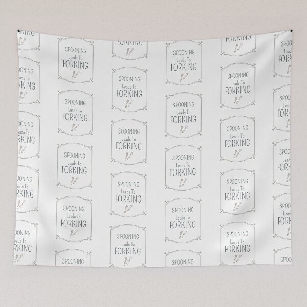 Item preview, Spooning Leads to Forking designed and sold by PetitePeche.