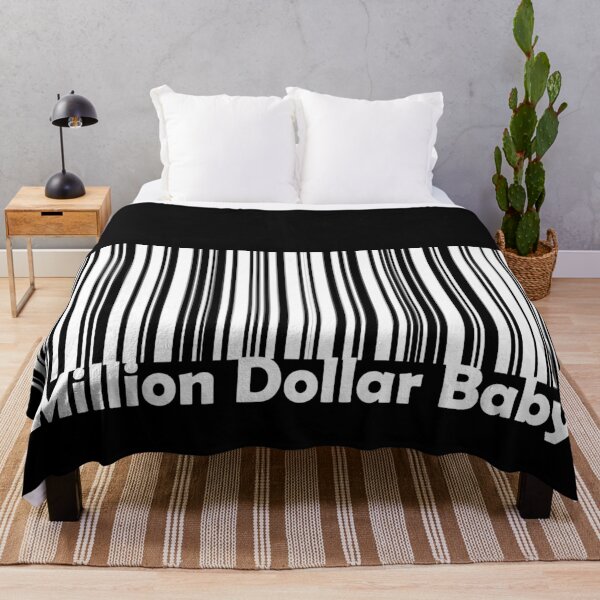 Item preview, barcode, sticker, million dollar baby, white designed and sold by vilma3000.