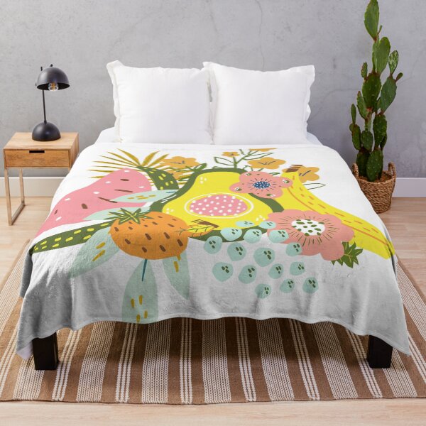 Item preview, Cottagecore Fruit and Flowers designed and sold by ArtbyLeahAlexis.