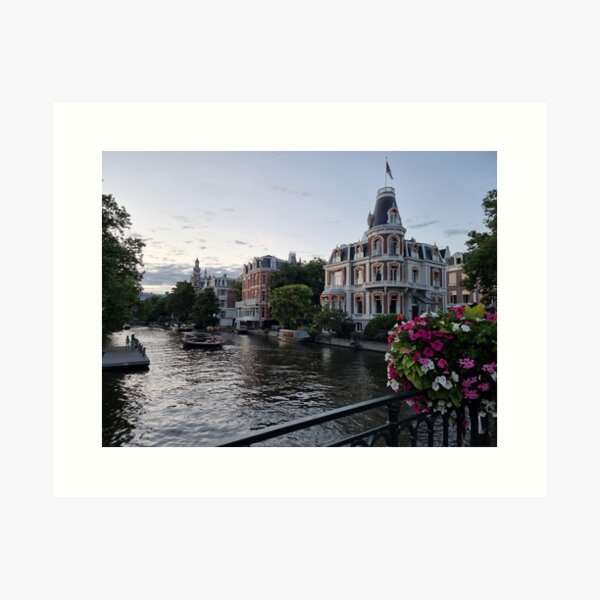 We love Amsterdam Art Print