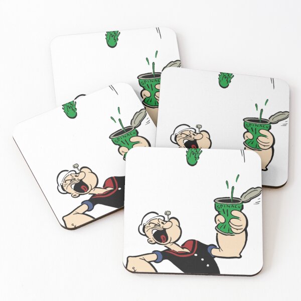Item preview, Popeye eating spinach vintage pop art  designed and sold by S33B3YOND.