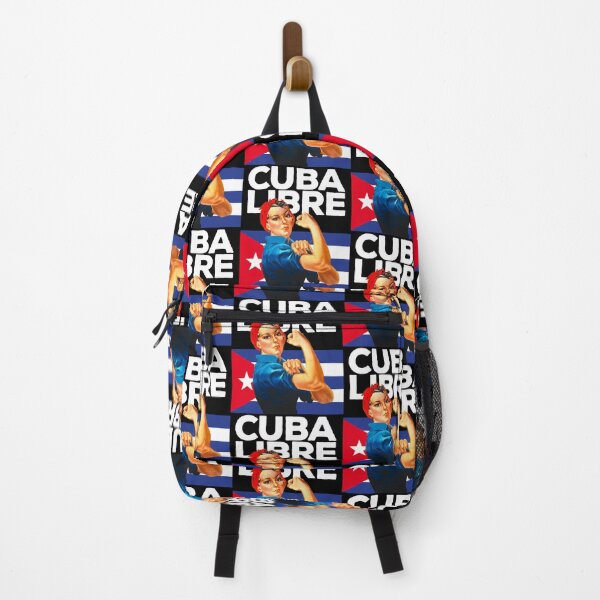 Item preview, Cubana Flag cuba libre designed and sold by Rustic Valley Studio.