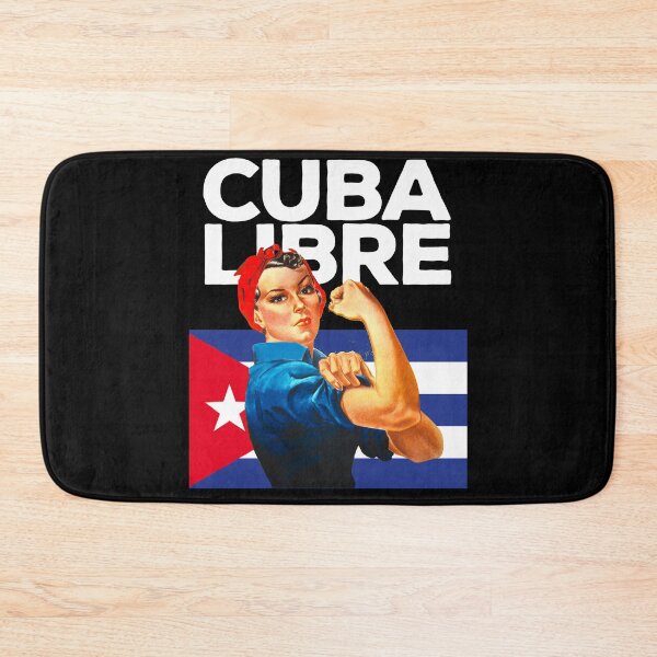 Item preview, Cubana Flag cuba libre designed and sold by Rustic Valley Studio.