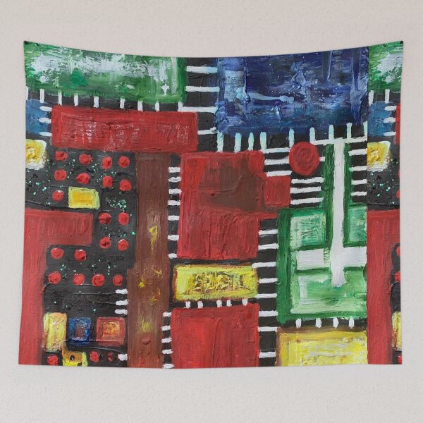 Item preview, Patched and Parceled designed and sold by Art With Impact – Statement Art & Apparel for Deep Thinkers.