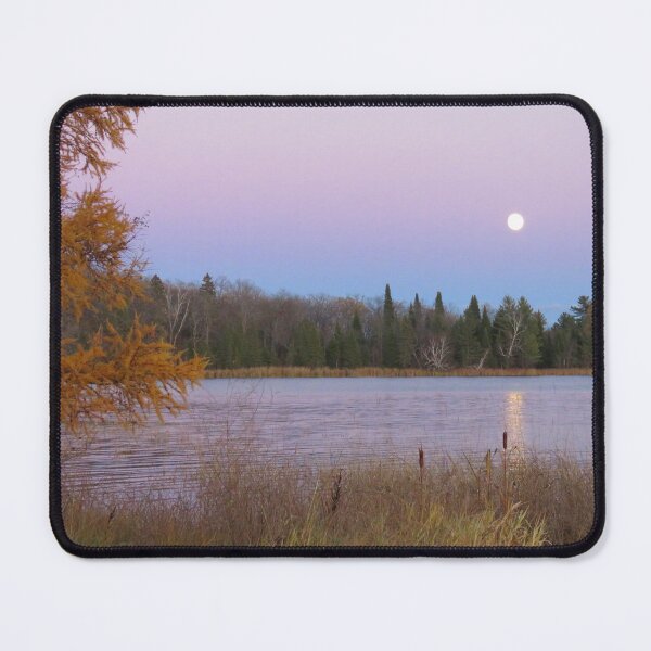 Item preview, October Moonrise over a Lake in Northern Minnesota  designed and sold by Debbie Center.