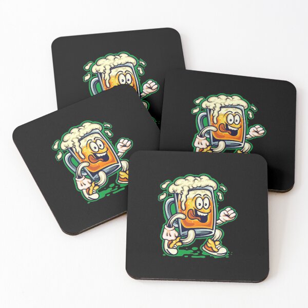 Item preview, Beer Glass Mascot Cartoon Cute designed and sold by angelusdark.