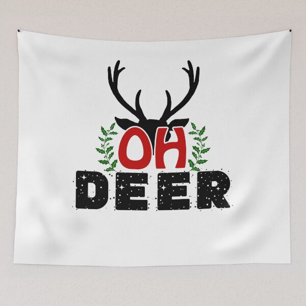 Item preview, OH DEER ,Christmas ugly jumper  designed and sold by amy greaves.