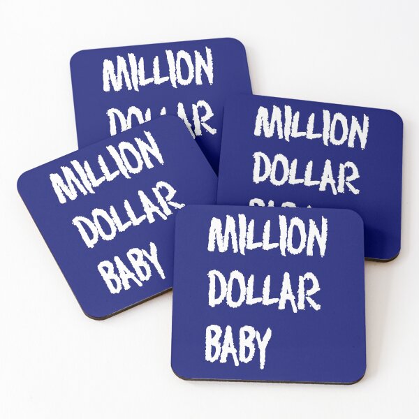 Item preview, sticker, million dollar baby, white designed and sold by vilma3000.