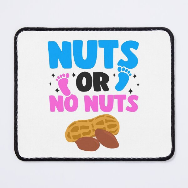 Item preview, Nuts Or No Nuts Funny Gender Reveal Baby Party Gift designed and sold by Stronzi.