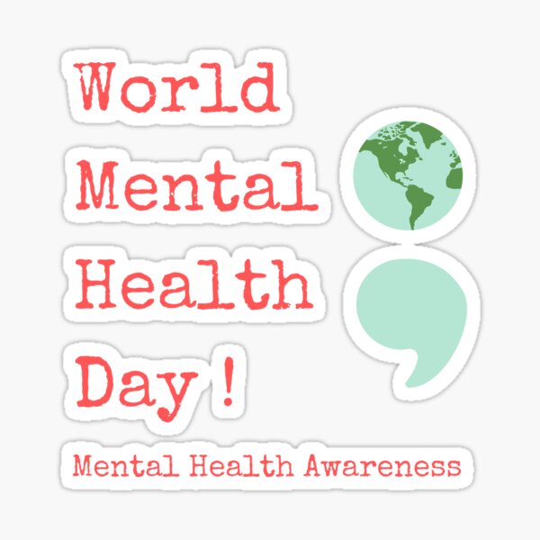 Item preview, World Mental Health Day! designed and sold by JosTees96.