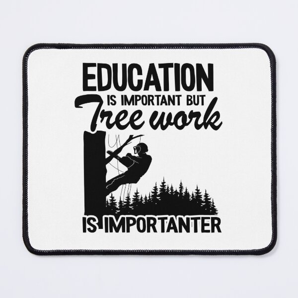 Item preview, Tree Work Is Importanter Funny Arborist Tree Care Gift designed and sold by Stronzi.