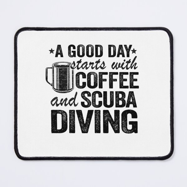 Item preview, Scuba Diving & Coffee Quotes Funny Free Diving designed and sold by Stronzi.