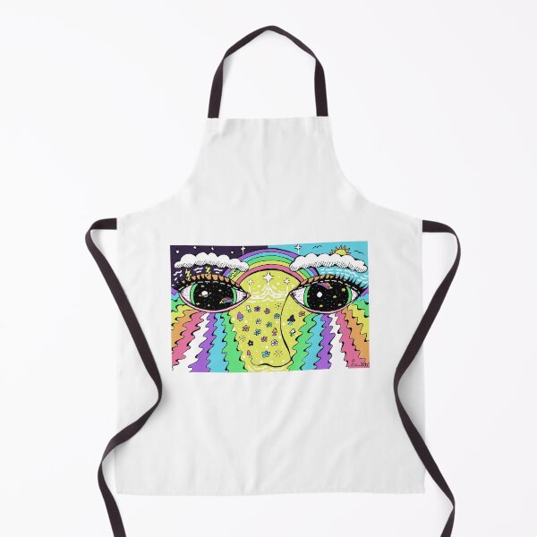 Item preview, Psychedelic Rainbow Eyes Trippy Illustration designed and sold by Intergalactic Unicorn: Art by Anna Schmidt.
