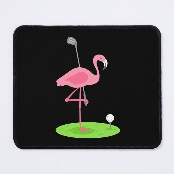 Item preview, Golf Flamingo Golfing Golfer designed and sold by Mealla.