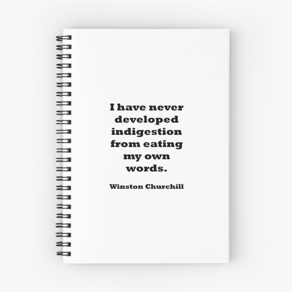 Item preview, Churchill - Eating Own Words designed and sold by Smolive.