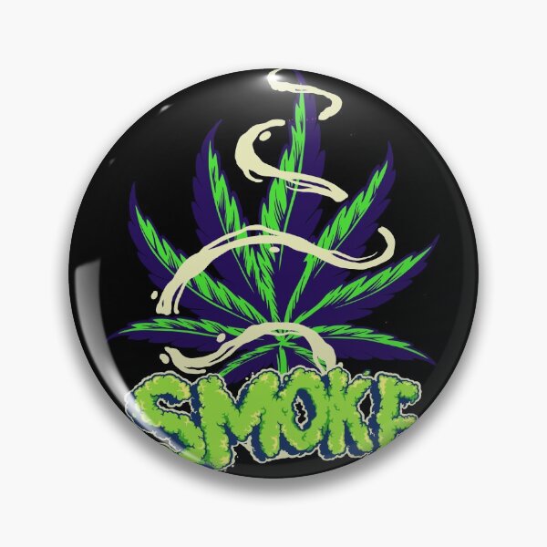 Item preview, Smoke Cannabis Leaves with Clouds designed and sold by angelusdark.