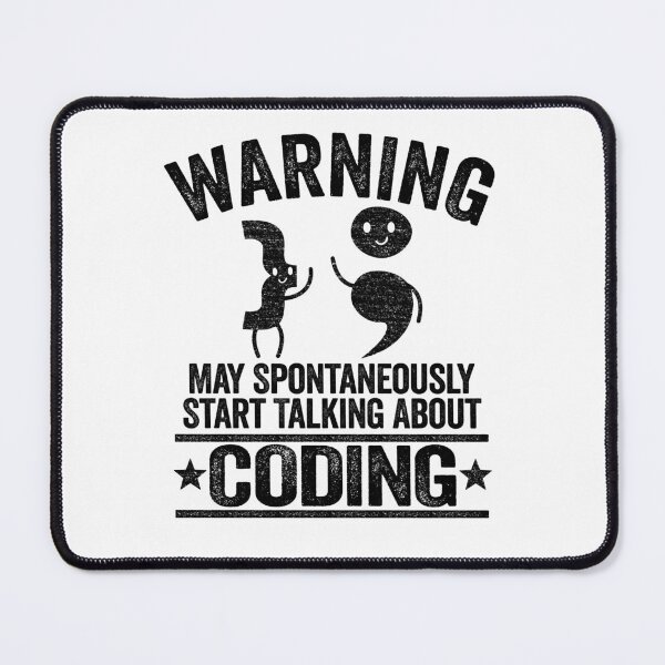 Item preview, Warning May Talk About Coding Funny Programmer Web Developer designed and sold by Stronzi.