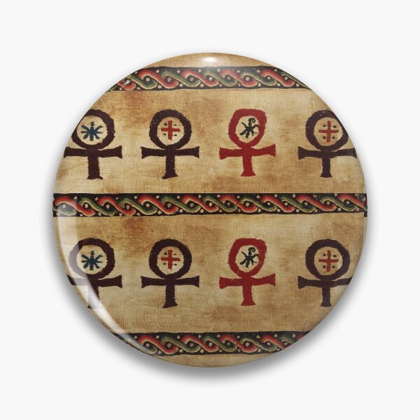 Item preview, ANKH ANTIQUE EGYPT ETERNAL LIFE SYMBOL Coptic Egyptian Tapestry designed and sold by BulganLumini.