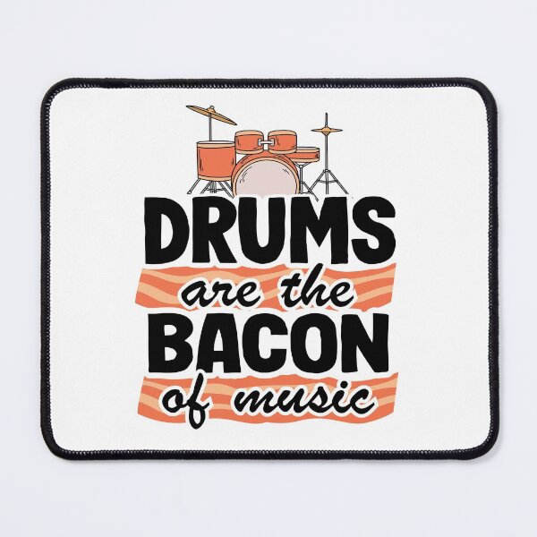 Item preview, Drums Are The Bacon Of Music Funny Drummer Gift Bacon designed and sold by Stronzi.