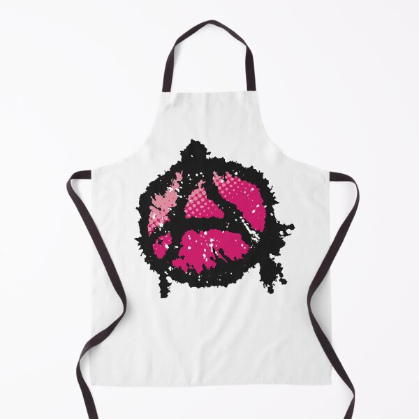 Item preview, Anarchy Symbol in Pink designed and sold by iscaStudioArt.
