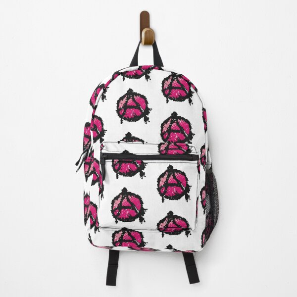 Item preview, Anarchy Symbol in Pink designed and sold by iscaStudioArt.