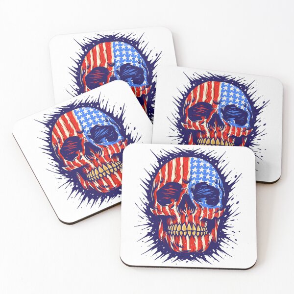 Item preview, American Flag Skull Independence designed and sold by angelusdark.