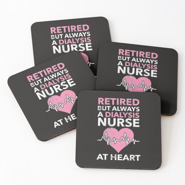 Item preview, Retired Dialysis nurse at heart designed and sold by Themngocbao.