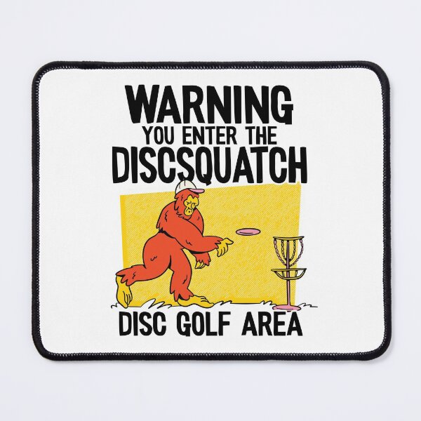 Item preview, Discsquatch Disc Golf Area Funny Bigfoot Disc Golf designed and sold by Stronzi.