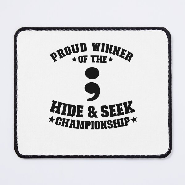 Item preview, Proud Winner Hide & Seek Championship Programmer Gift designed and sold by Stronzi.