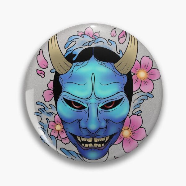 Item preview, Aquatic Hannya Mask designed and sold by Amburritoink.