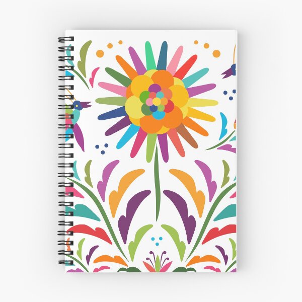 Item preview, Mexican Otomí Floral Composition by Akbaly designed and sold by Akbaly.