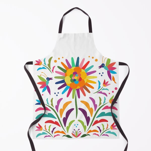 Item preview, Mexican Otomí Floral Composition by Akbaly designed and sold by Akbaly.