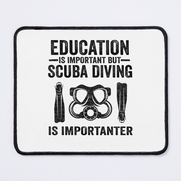 Item preview, Scuba Diving Is Importanter Funny Divers Quotes Gift designed and sold by Stronzi.