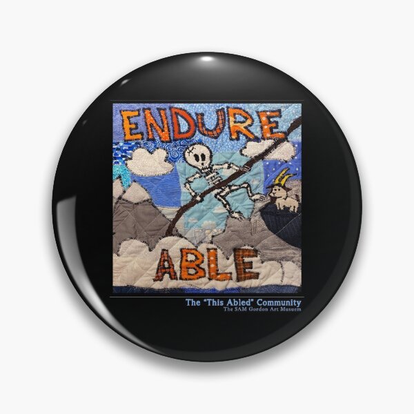 Item preview, I am This Abled: Endure Able designed and sold by SAMGordonART.