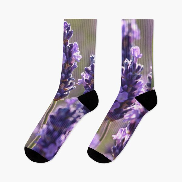 Item preview, Lavender Flowers Pattern. Cute Wild Purple Lavender Floral Botanical Garden Print designed and sold by silviaol.