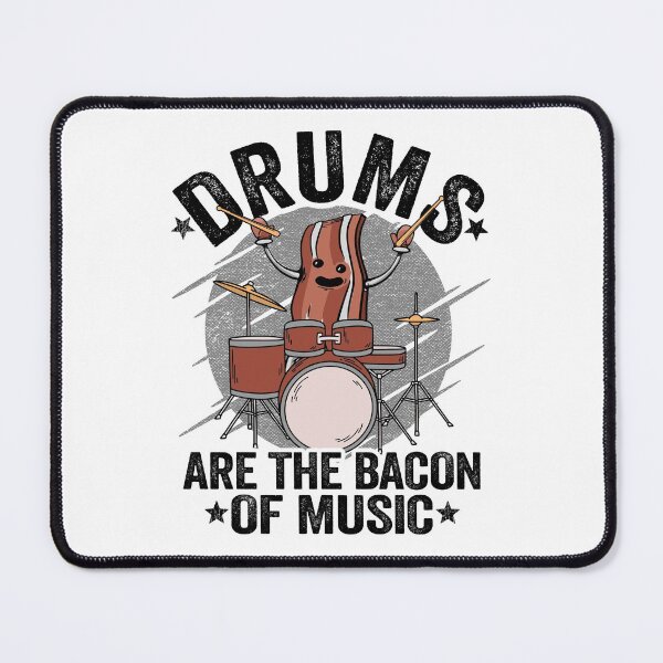 Item preview, Drums Are The Bacon Of Music Funny Drummer Bacon Gift designed and sold by Stronzi.