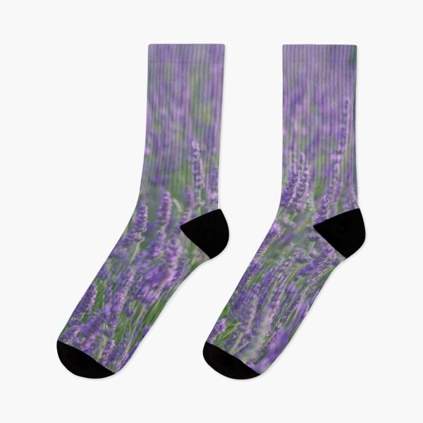 Item preview, Lavender Flowers Pattern. Cute Wild Purple Lavender Floral Botanical Garden Print designed and sold by silviaol.
