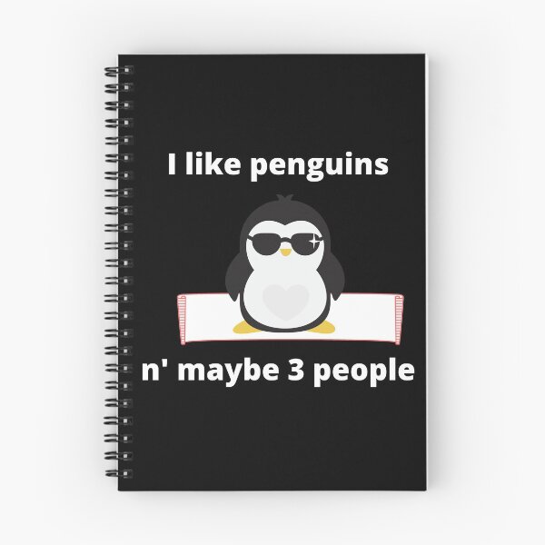 Item preview, I Like Penguins And Maybe Three Other People  designed and sold by yourcherryguy.