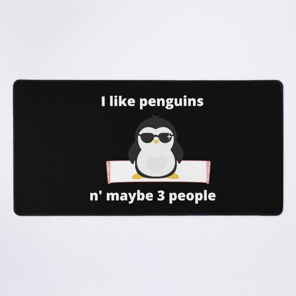 Item preview, I Like Penguins And Maybe Three Other People  designed and sold by yourcherryguy.