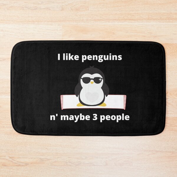 Item preview, I Like Penguins And Maybe Three Other People  designed and sold by yourcherryguy.