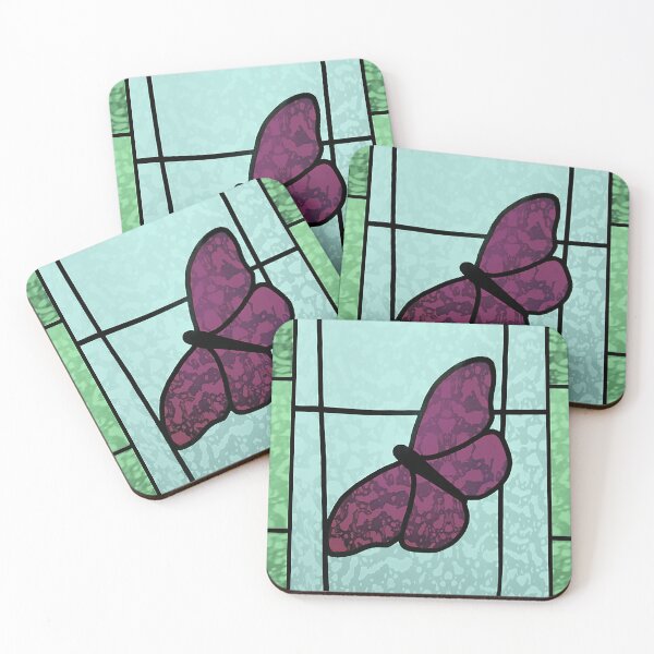 Item preview, Butterfly in Stained Glass designed and sold by AlwaysHollyJo.